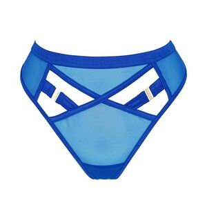 Bluebella royal blue thong panties
